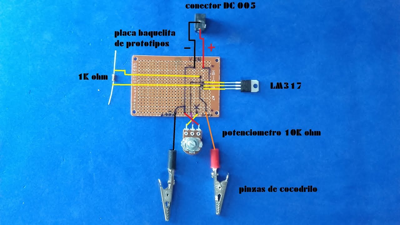 como hacer un regulador de voltaje 110v